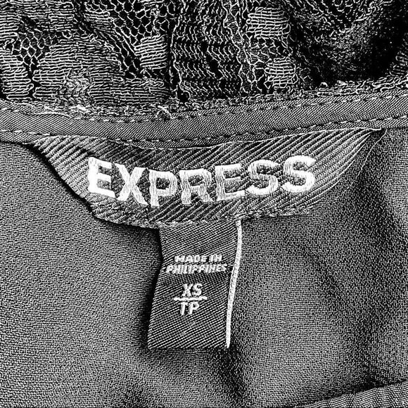 Express Lace Back Dolman Tee - Picture 5 of 6